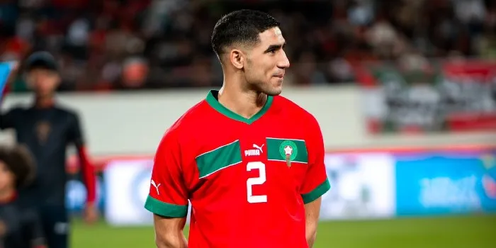 Achraf Hakimi kembali bermain untuk Maroko lawan Lesotho di Kualifikasi CAN 2027