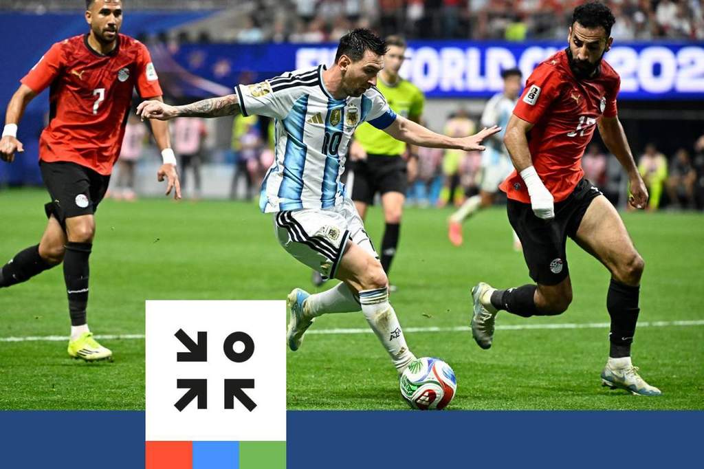 Lionel Messi merayakan gol emosional Argentina di Piala Dunia 2026.