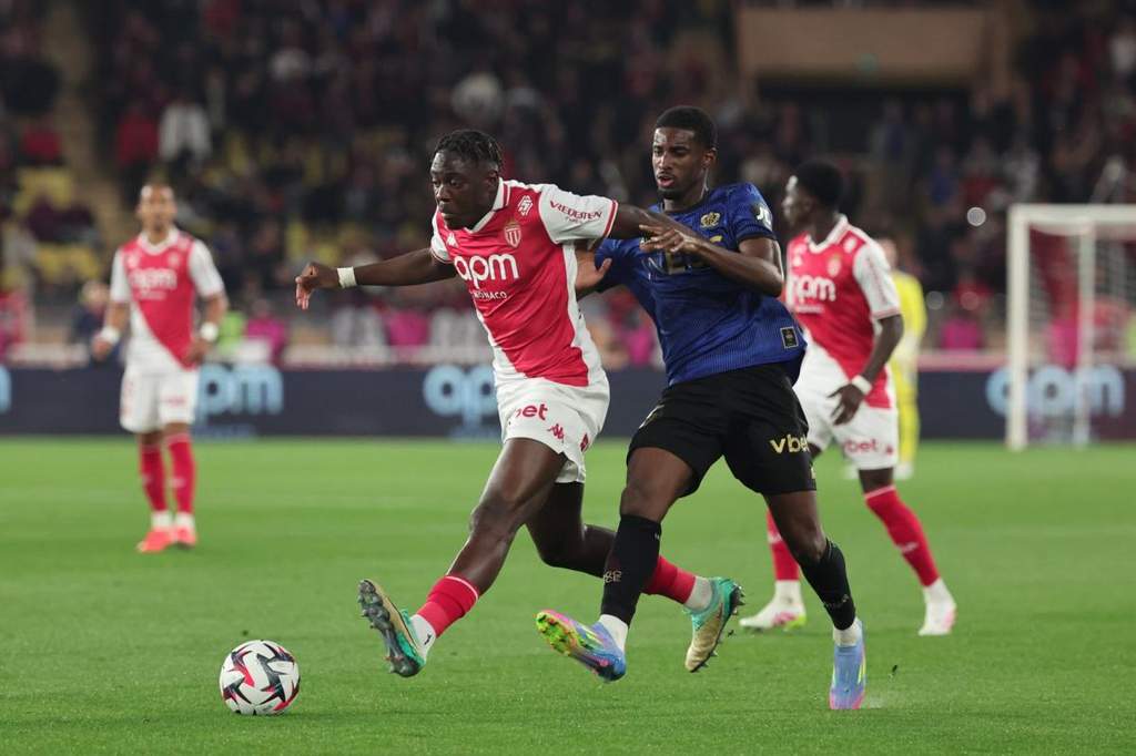 Mohamed-Ali Cho saat bertanding membela OGC Nice di Ligue 1