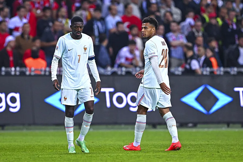 Para pemain PSG berlatih setelah trêve internasional, Désiré Doué bersinar sementara Dembélé dan Kvaratskhelia menurun