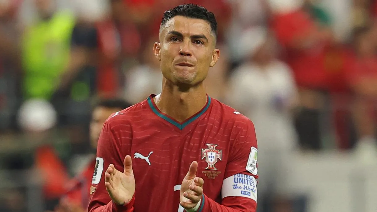 Cristiano Ronaldo meninggalkan pemusatan latihan Timnas Portugal di Kopenhagen