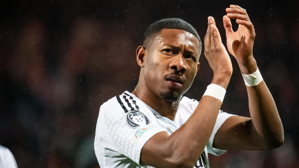 David Alaba bek Austria saat membela Real Madrid sebelum bergabung dengan Udinese