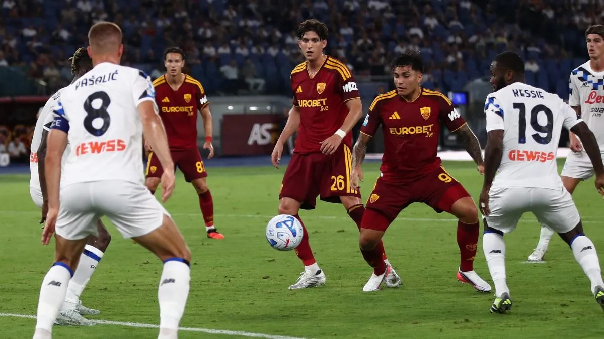 Leonardo Balerdi melakukan debut untuk AS Roma saat lawan Atalanta
