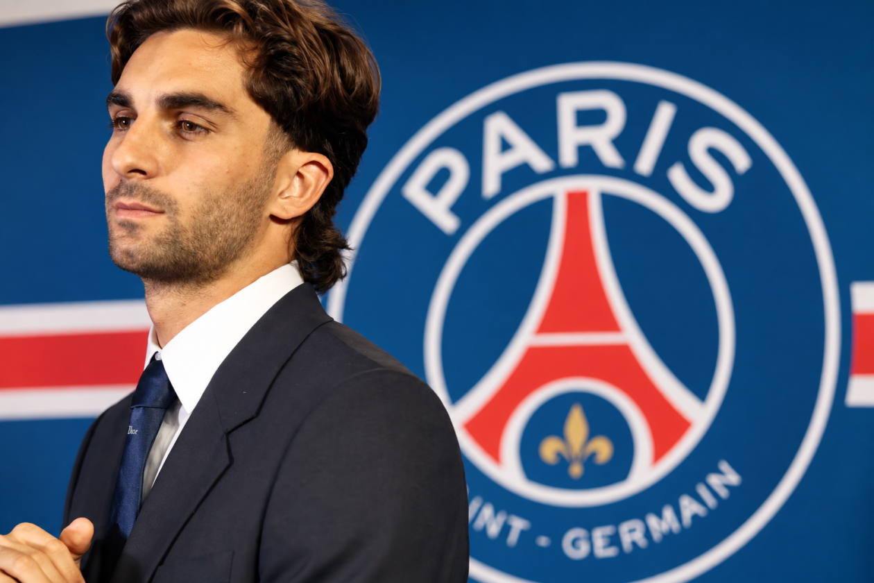 Ferran Torres dan Dembélé rayakan gol besar PSG atas Slovan Bratislava di Liga Champions