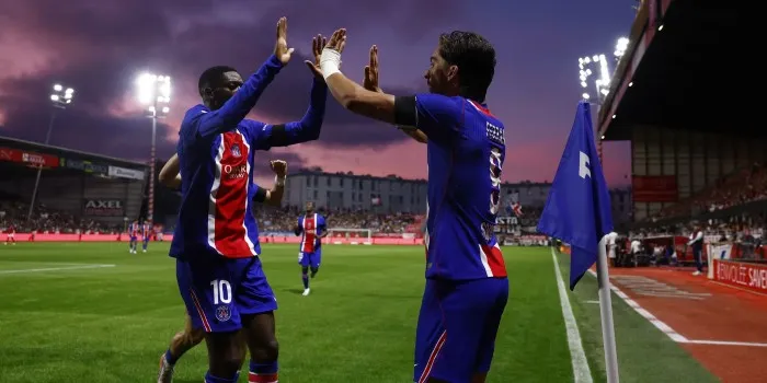 Ferran Torres mencetak gol kemenangan PSG atas Brest di Ligue 1