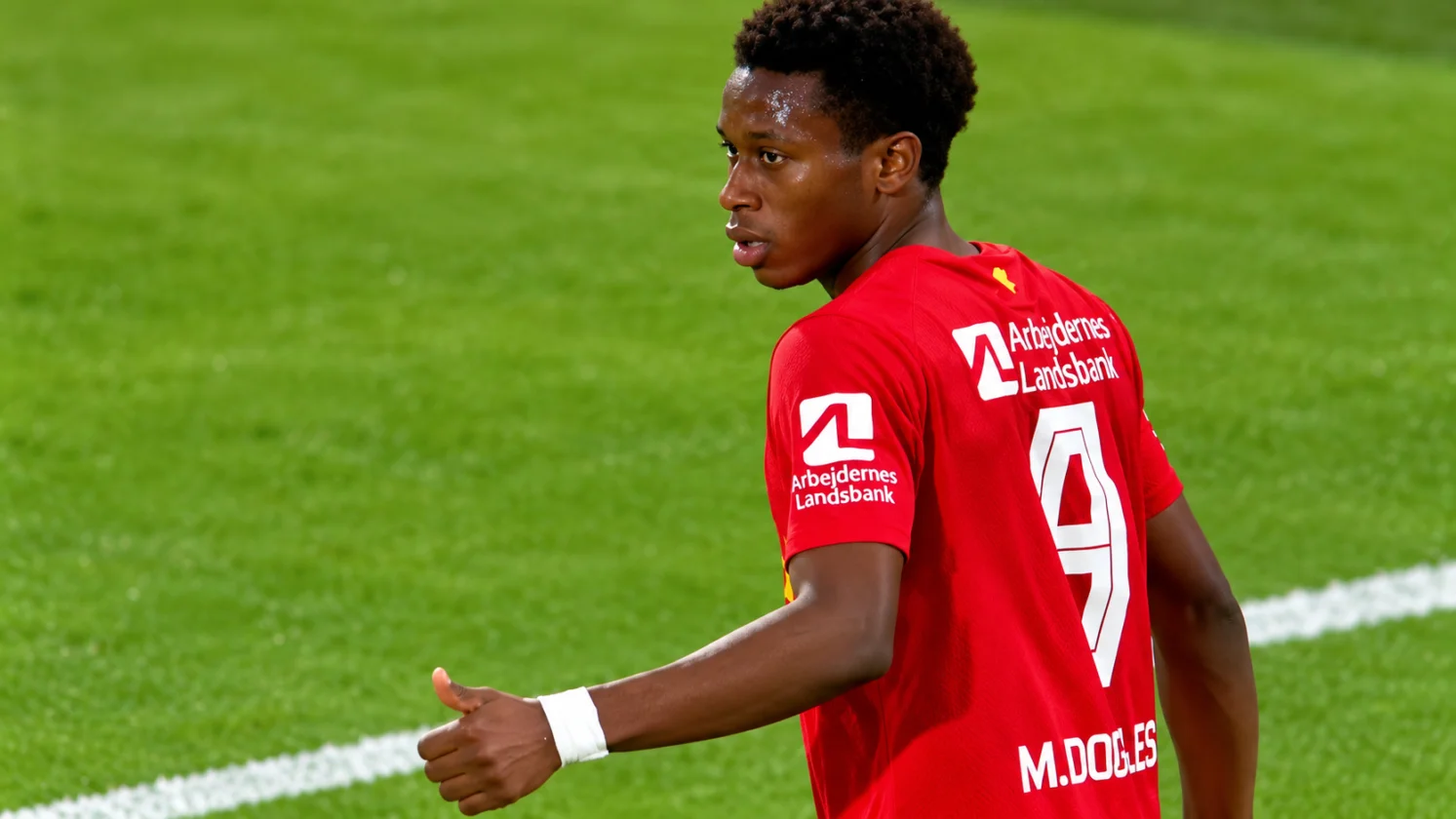 Gelandang SC Braga Mario Dorgeles saat bertanding di kompetisi Liga Portugal
