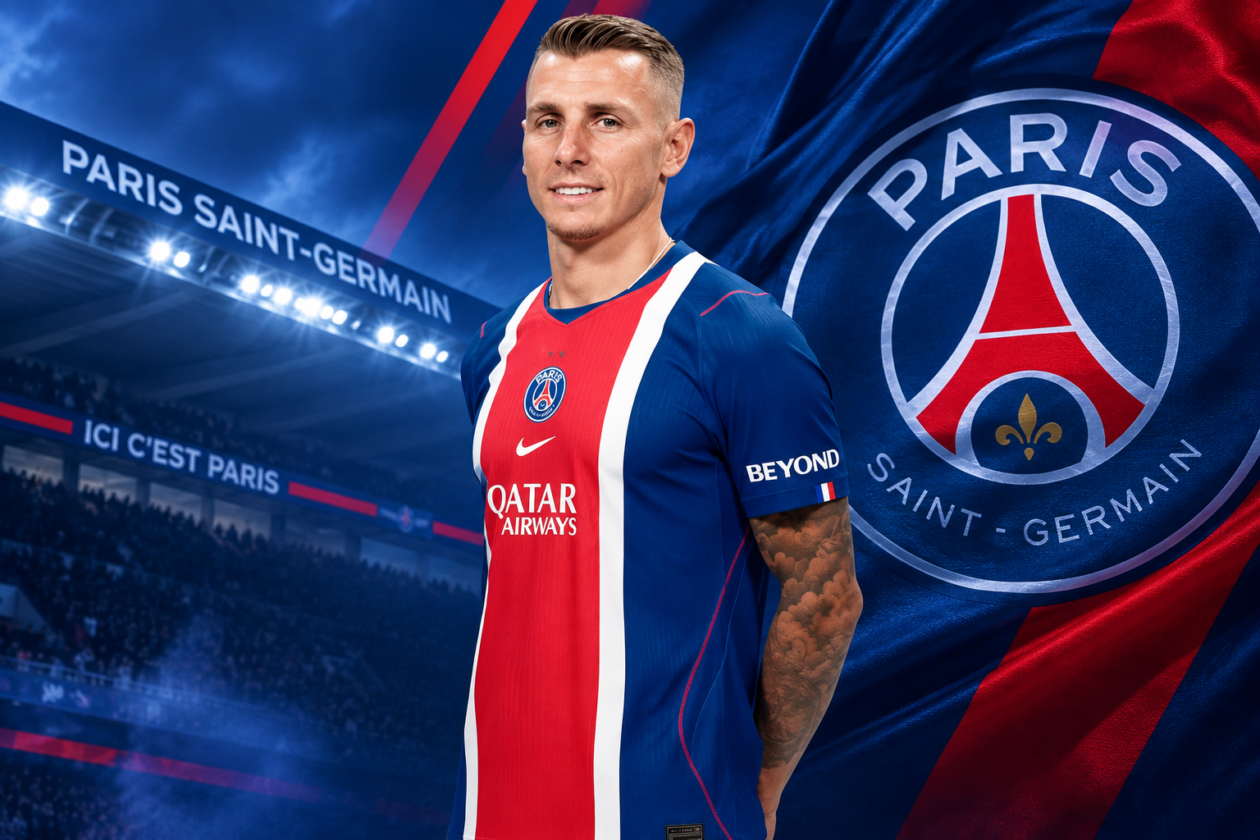 Skuad PSG dalam sesi latihan jelang laga Liga Champions melawan Slovan Bratislava