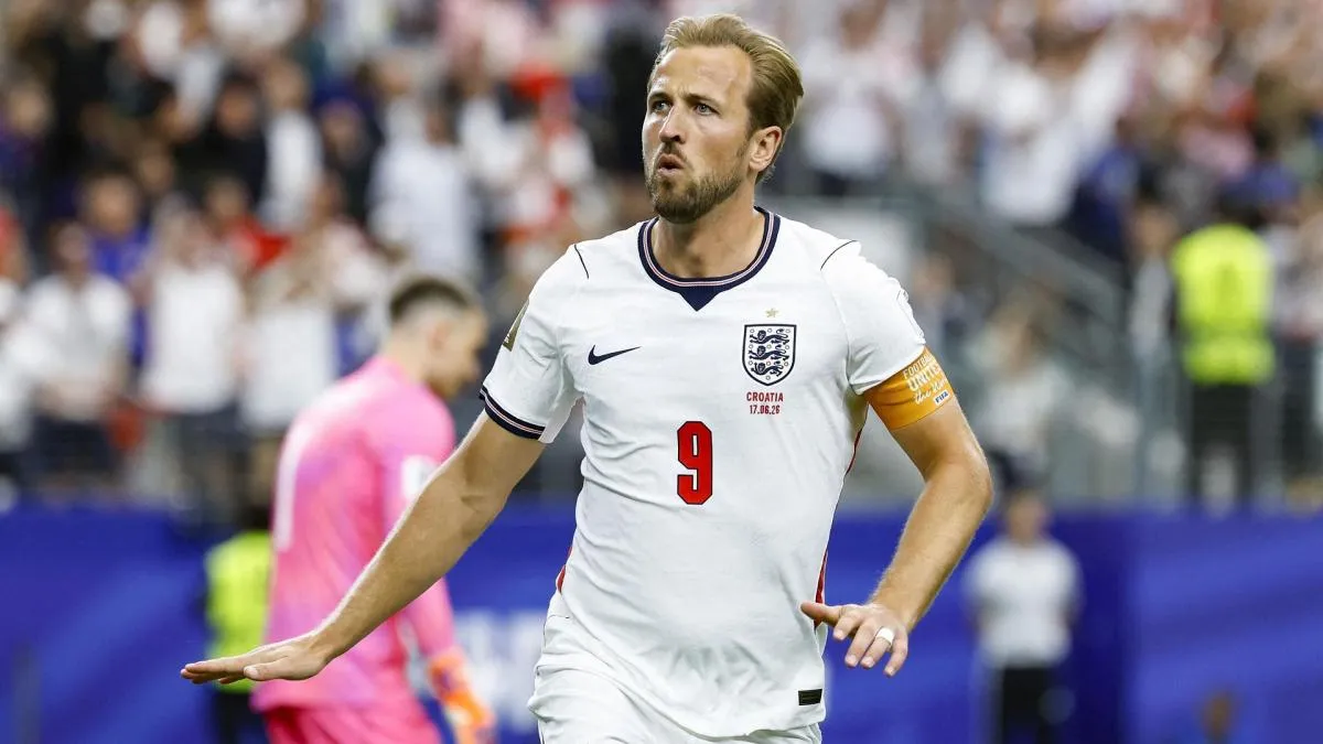 Harry Kane gagal mengeksekusi penalti saat Inggris kalah 2-3 dari Spanyol di Wembley
