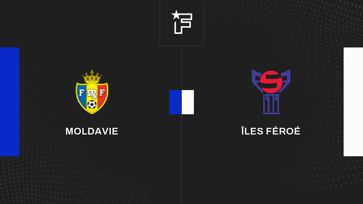 Pemain Moldova dan Kepulauan Faroe bertanding di Stadionul Zimbru pada laga UEFA Nations League