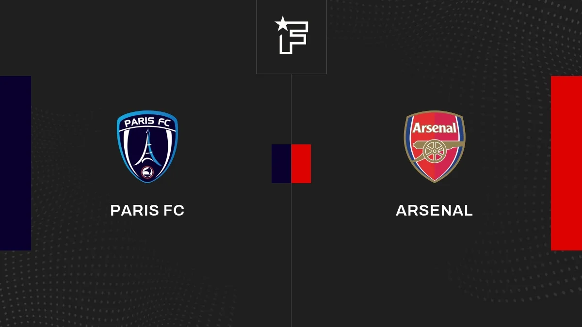 Pemain Paris FC wanita dan Arsenal wanita berduel di Stade Jean Bouin pada laga Liga Champions Wanita