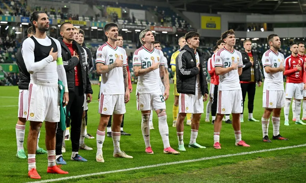 Ilya Zabarnyi bek PSG tampil starter untuk Ukraina melawan Hongaria di UEFA Nations League.