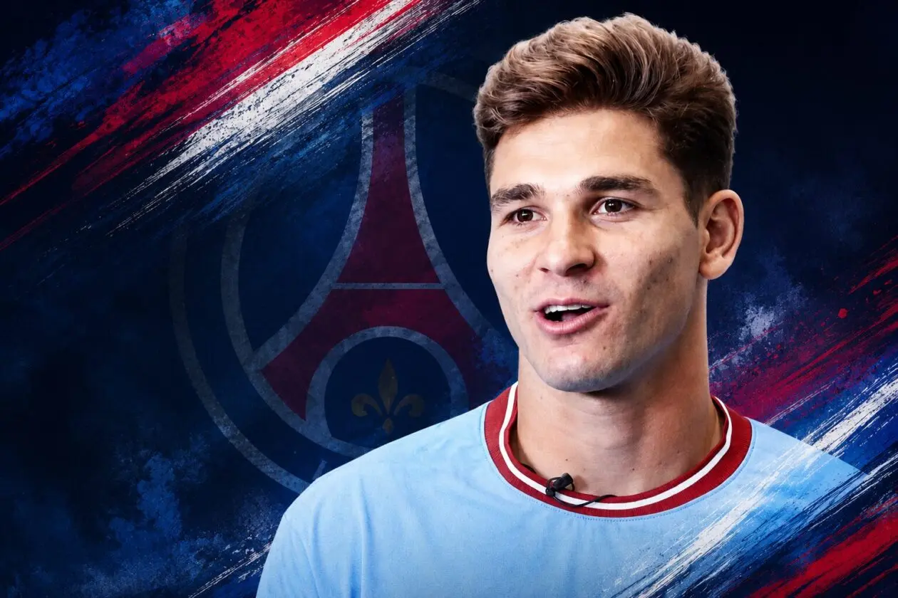 Julian Alvarez pemain Atletico Madrid yang menjadi target transfer PSG