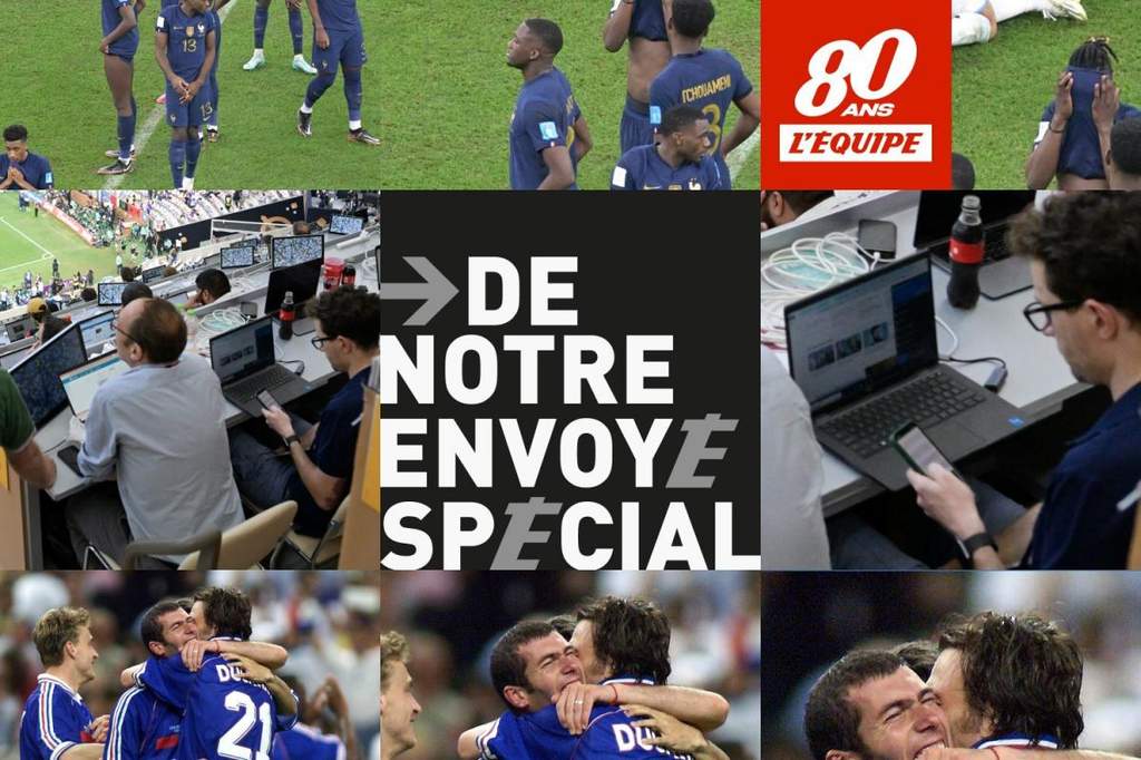 Tiga jurnalis olahraga senior L'Equipe berbagi kisah liputan Piala Dunia.