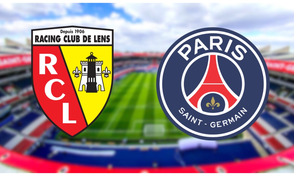 Pemain Lens merayakan gol kemenangan atas PSG di final Trophee Champions 2026