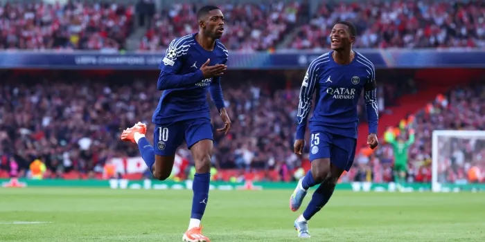 Nuno Mendes dan Ousmane Dembele berlatih bersama PSG sebelum pertandingan melawan Le Mans