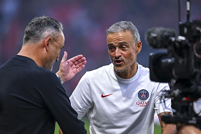 Stadion Parc des Princes PSG saat pertandingan Ligue 1 melawan Rennes