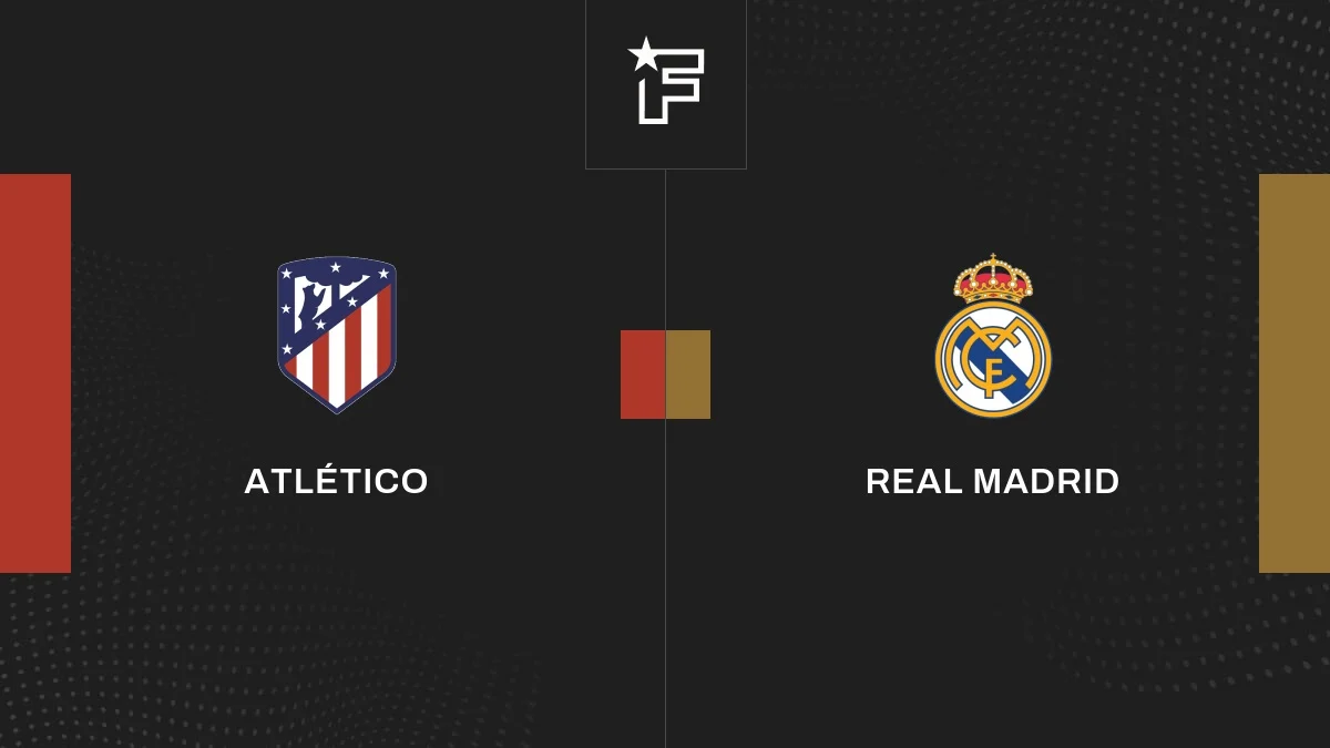 Pemain Atletico Madrid merayakan gol ke gawang Real Madrid di Riyadh Air Metropolitano