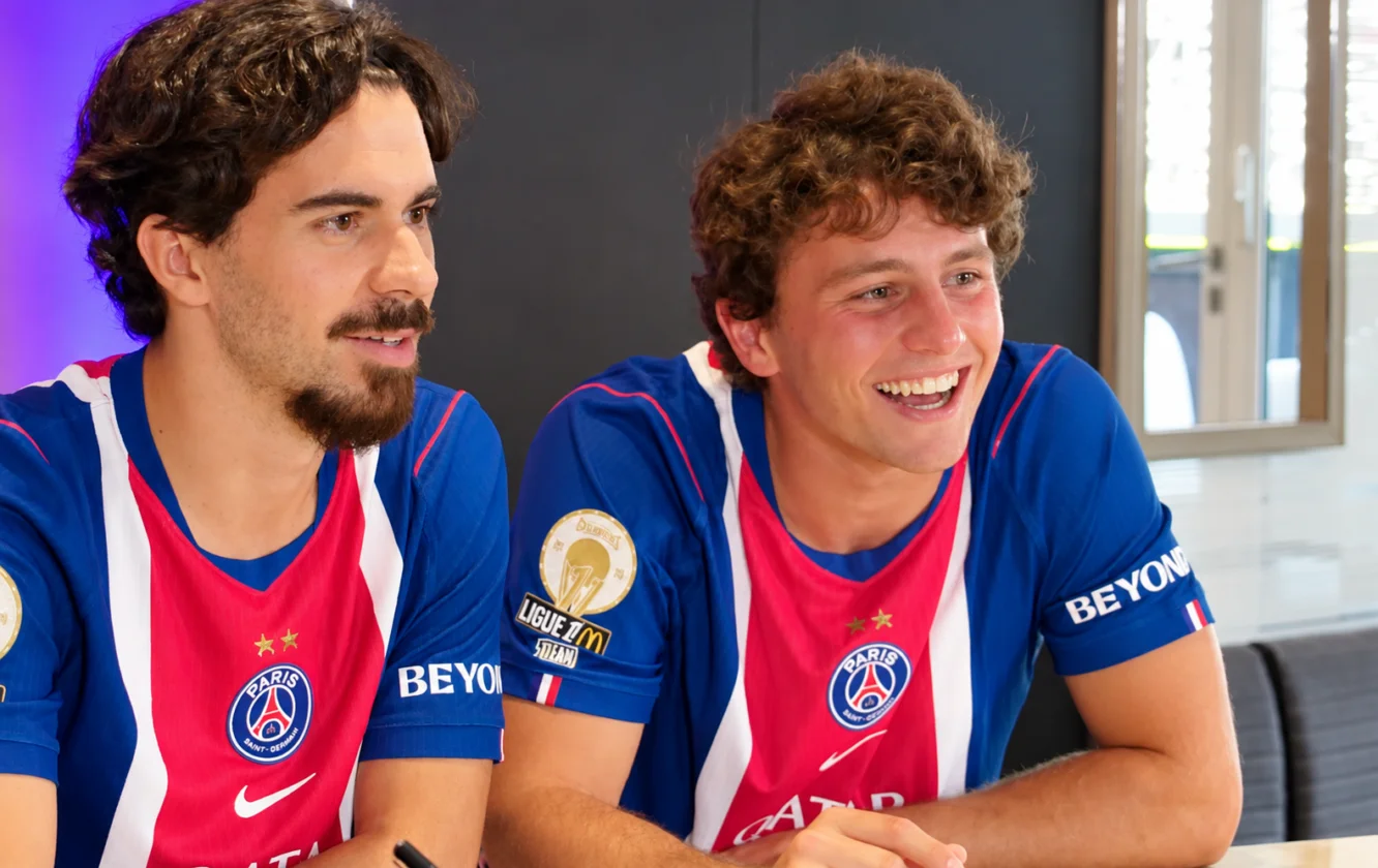 Pemain PSG berlatih di Campus PSG jelang pertandingan melawan Le Mans di Ligue 1