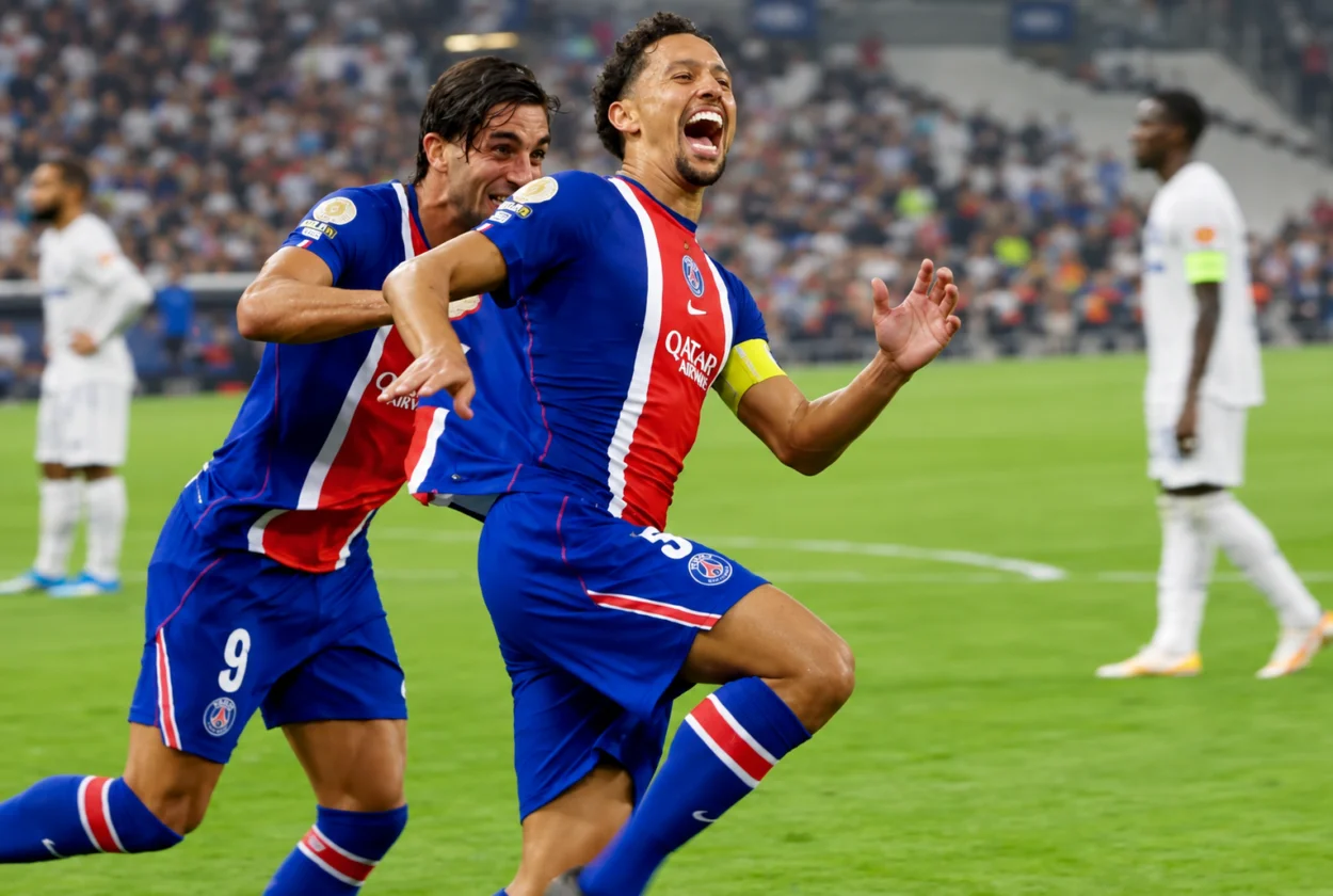 Para pemain PSG berlatih bersama pelatih Luis Enrique jelang jadwal padat Oktober 2026