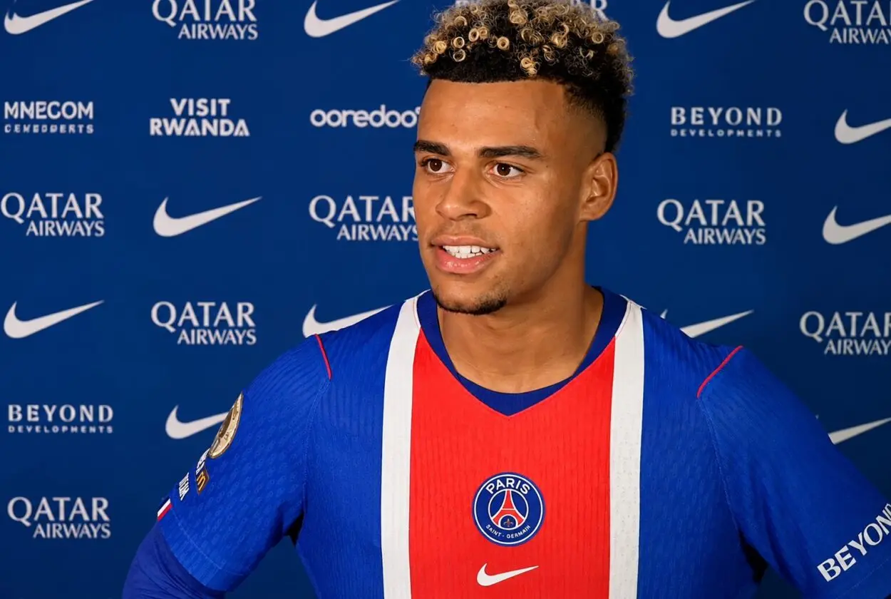 Ousmane Dembélé dan rekan-rekan PSG dalam sesi foto kolektif jelang Ballon d'Or 2026