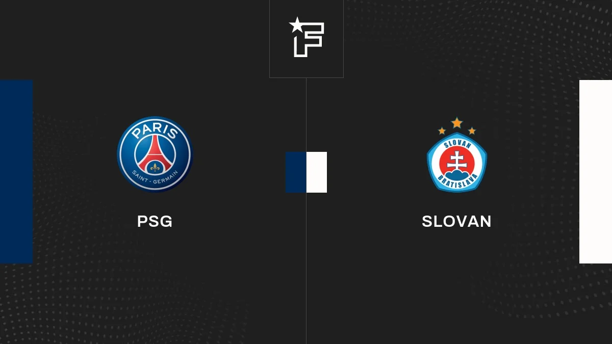 Pemain PSG merayakan gol ke gawang Slovan Bratislava di Parc des Princes pada Liga Champions