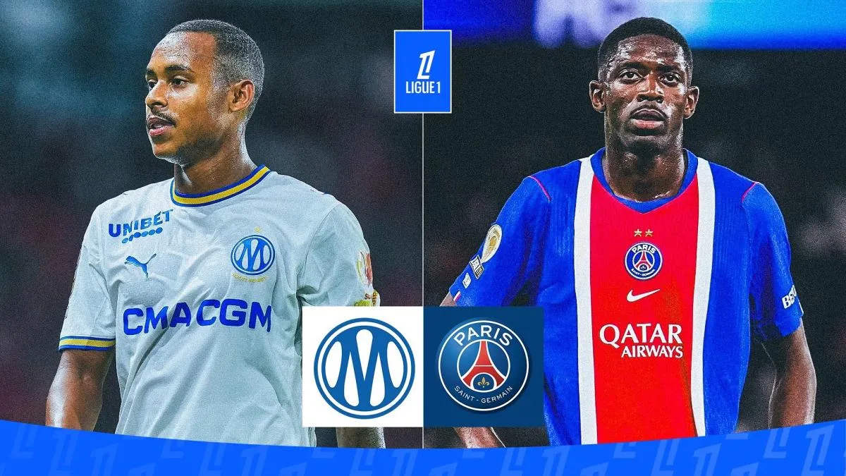 Pemain OM dan PSG berduel dalam laga Le Classique di Vélodrome