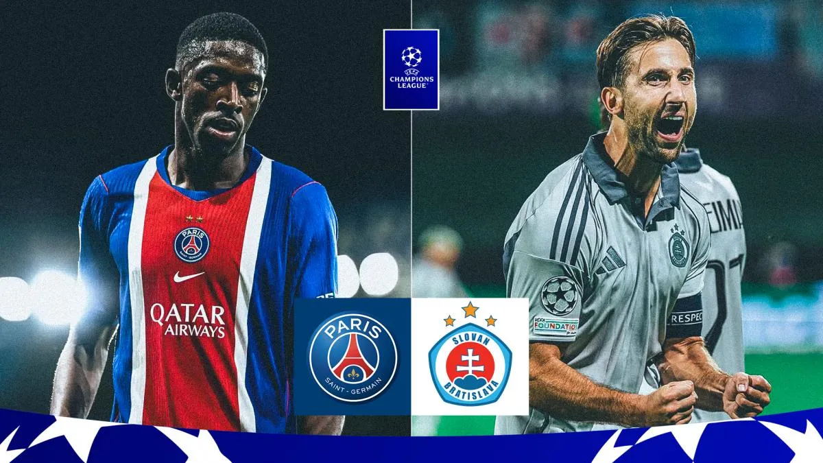 Prediksi susunan pemain PSG dan Slovan Bratislava di Liga Champions