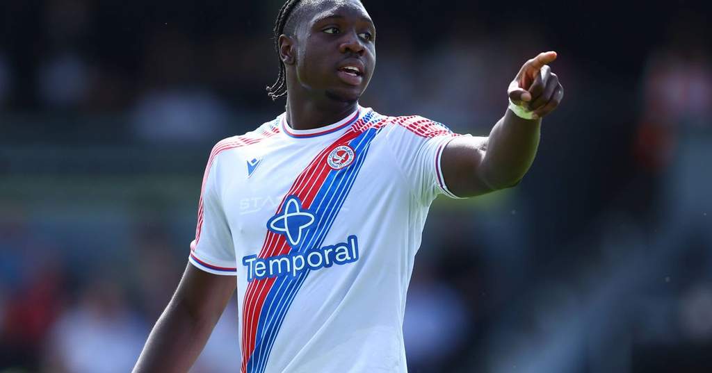 Jaydee Canvot berseragam Crystal Palace saat bertanding di Premier League
