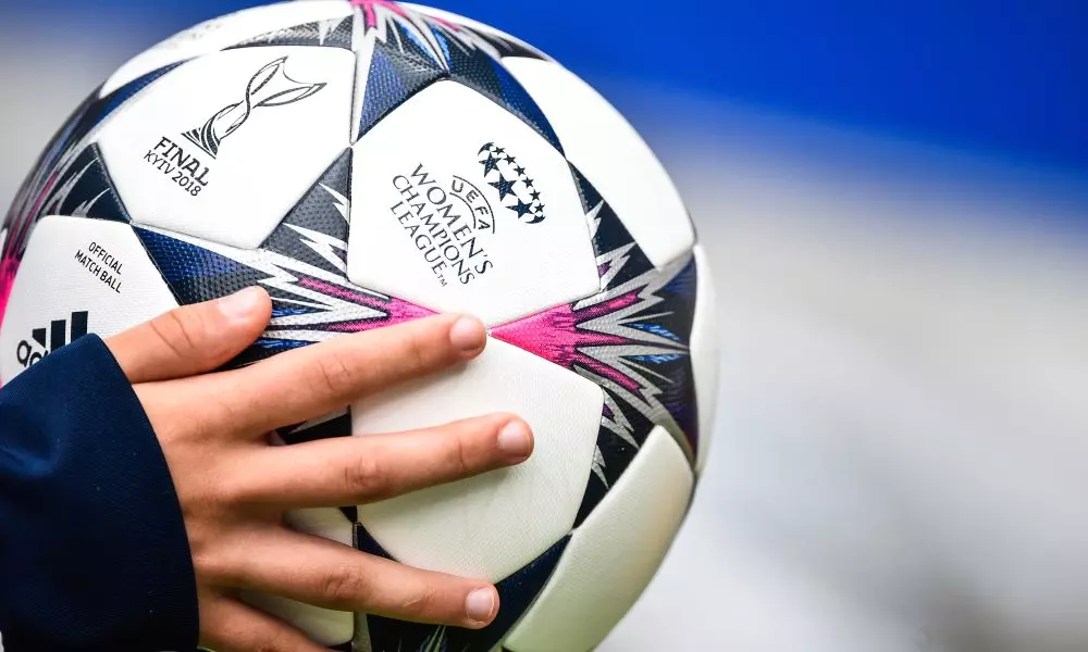 Pemain PSG wanita bersiap menghadapi OH Louvain di Campus PSG pada hari kedua Liga Champions Wanita