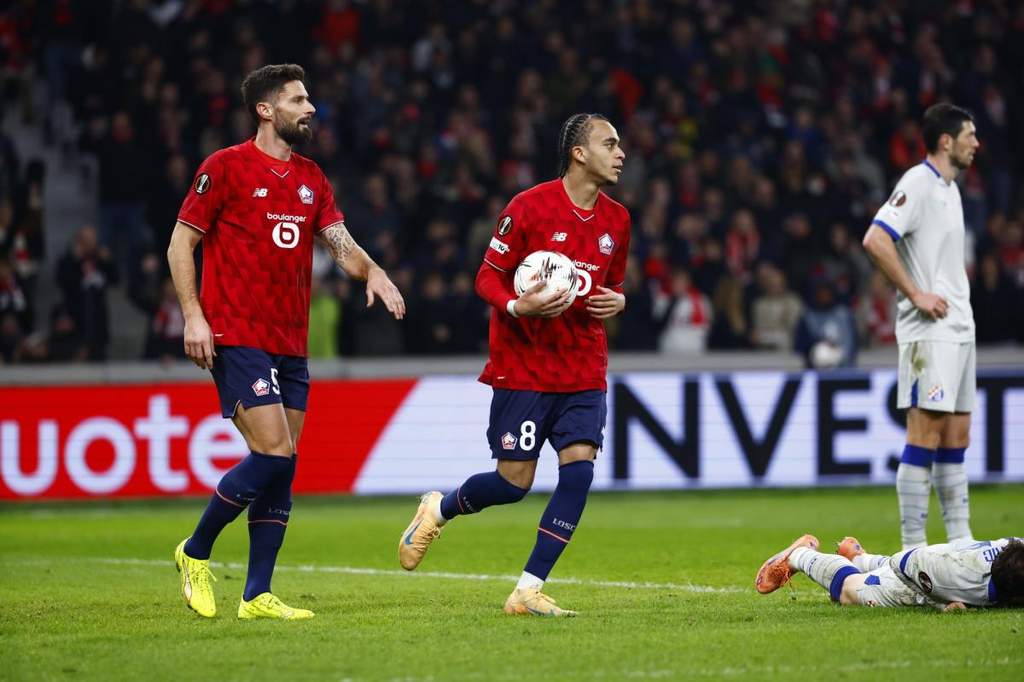 Para pemain LOSC Lille menjalani tes fisik di Domaine de Luchin.