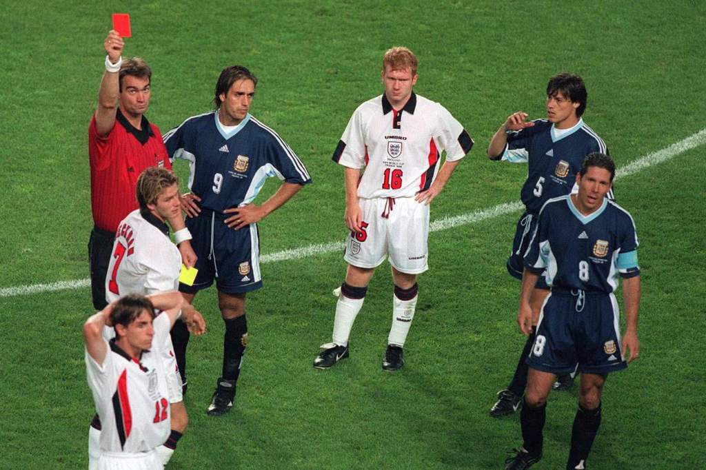 Tragedi Kartu Merah David Beckham Melawan Argentina