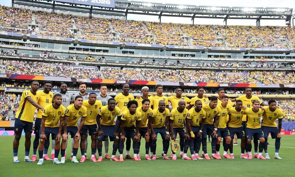 Willian Pacho bek PSG tampil starter saat Ekuador menghadapi Jepang di Piala Kirin 2026